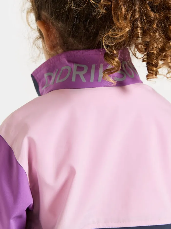 Lingon Kids039 Jacket Tulip Purple Kids Didriksons Spring Jackets