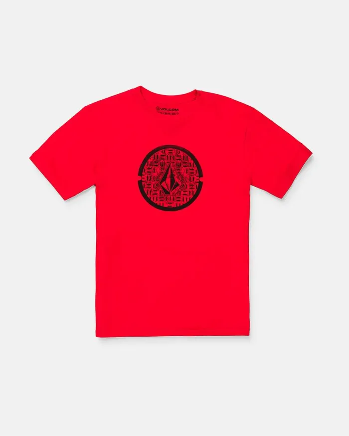 Little Boys Circle Stone Short Sleeve Tee 8211 Red Kids Volcom TShirts and Tanks Little Boys Circle Stone Short Sleeve Tee 8211 Red Kids Volcom TShirts and Tanks