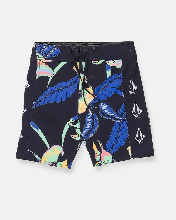 Little Boys Iconic ModTech Trunks 8211 Navy Kids Volcom Boardshorts and Trunks
