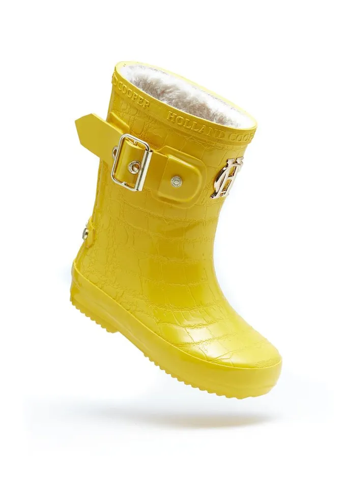 Little Little Gifting Holland Cooper Little Wellie 8211 Toddler Quack Yellow