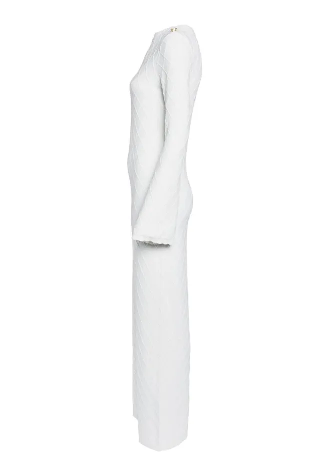 LittleWomen Bump Friendly Collection Holland Cooper Olive Maxi Dress White