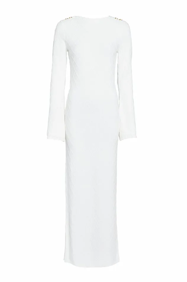 LittleWomen Bump Friendly Collection Holland Cooper Olive Maxi Dress White