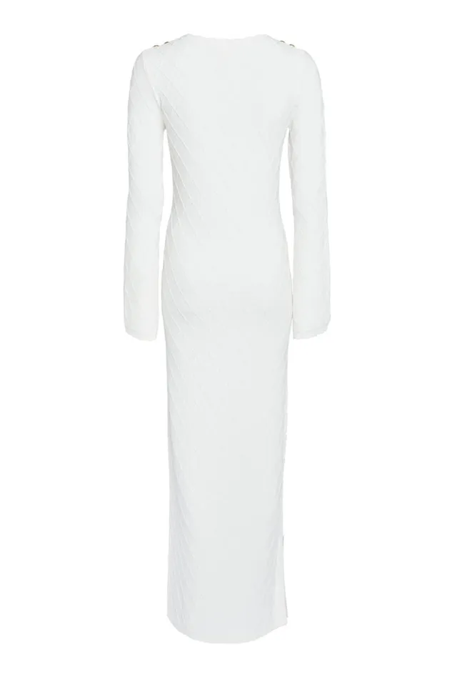 LittleWomen Bump Friendly Collection Holland Cooper Olive Maxi Dress White