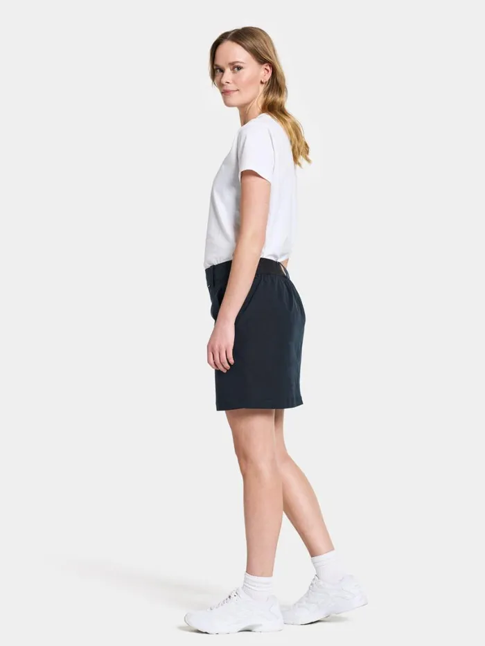 Liva Skirt Dark Night Blue Women Didriksons Skirts