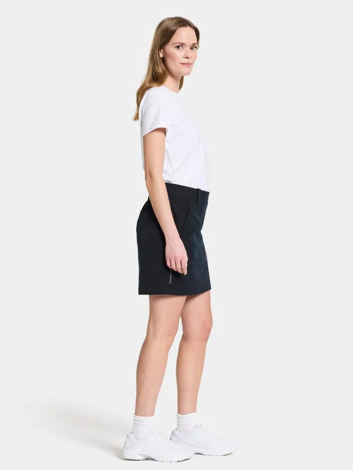 Liva Skirt Dark Night Blue Women Didriksons Skirts