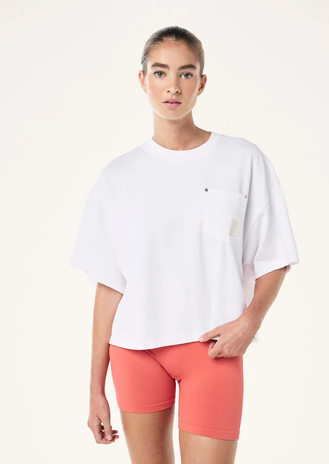 LOCAL TEE IN OPTIC WHITE Women Tees PE Nation