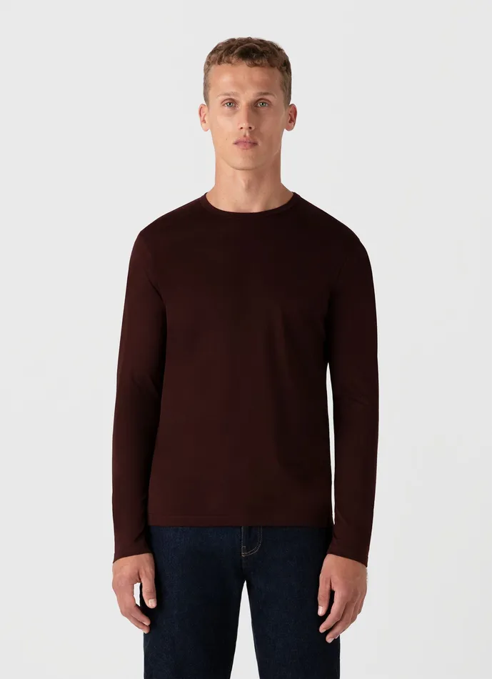Long Sleeve Classic Tshirt Raisin Men Tshirts ussunspel Long Sleeve Classic Tshirt Raisin Men Tshirts ussunspel