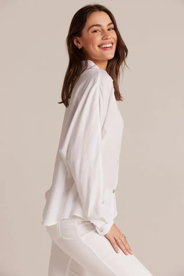 Long Sleeve Women Bella Dahl Dolman Sleeve Button Down 8211 White Long Sleeve Women Bella Dahl Dolman Sleeve Button Down 8211 White