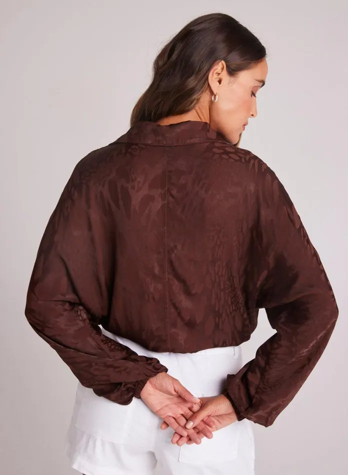 Long Sleeve Women Bella Dahl Drawcord Waist Shirt 8211 Cafu00e9 Noir Long Sleeve Women Bella Dahl Drawcord Waist Shirt 8211 Cafu00e9 Noir