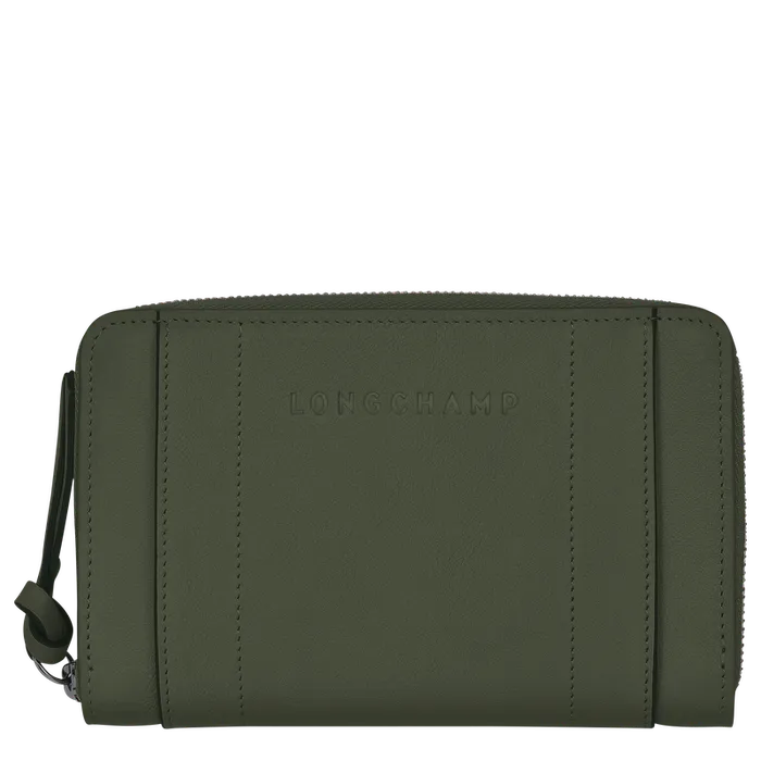 Longchamp 3D Wallet KhakiKhakiKhaki Wallets Longchamp Women