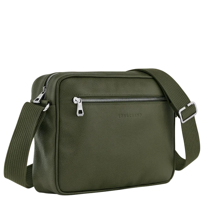 Longchamp Crossbody bags Men Le Foulonn M Camera bag Khaki Longchamp Crossbody bags Men Le Foulonn M Camera bag Khaki