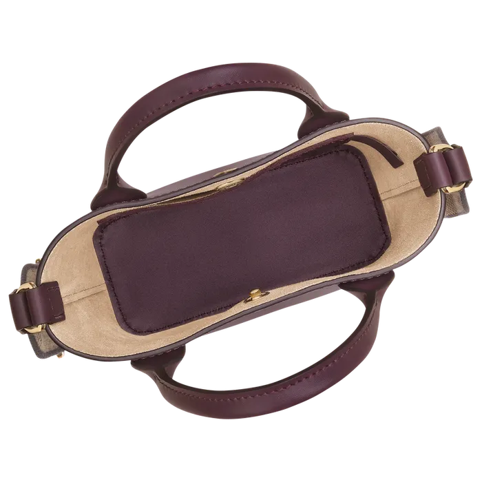Longchamp pure XS Tote bag Eggplant Women Mini bagsHandbags Longchamp pure XS Tote bag Eggplant Women Mini bagsHandbags