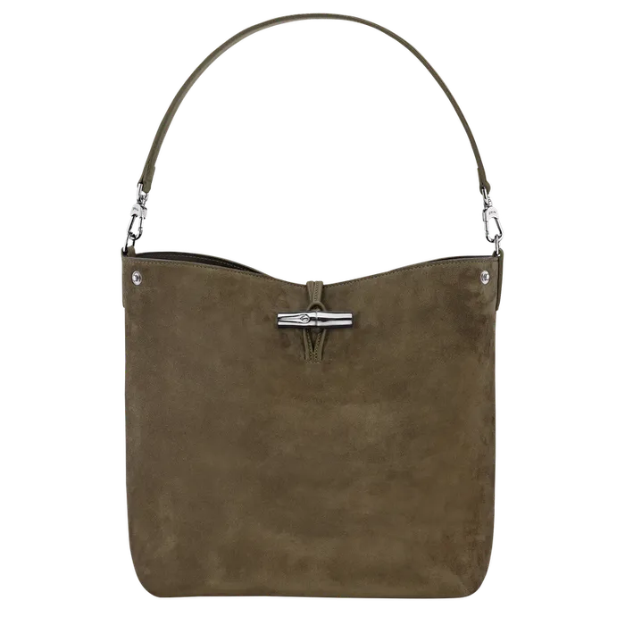 Longchamp Shoulder bags Women Le Roseau M Hobo bag Olive