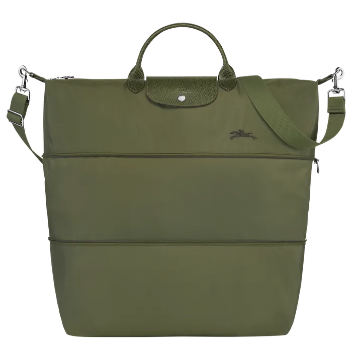 Longchamp Travel bags WomenMen Le Pliage Green Travel bag expandable Forest