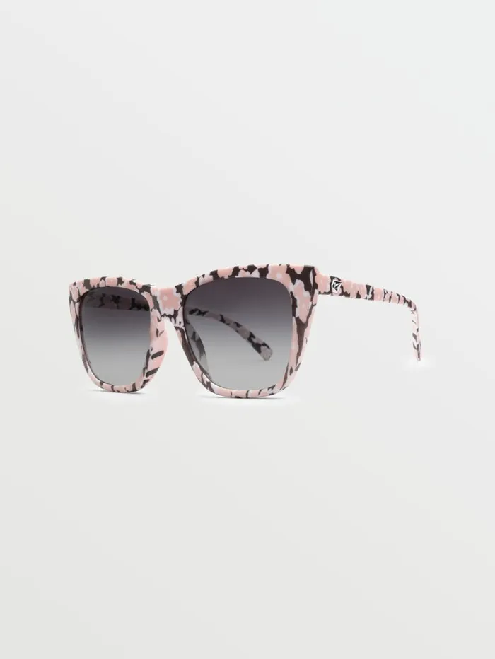 Looky Lou Sunglasses 8211 What039s PoppinGray Gradient MensWomens Volcom Sunglasses