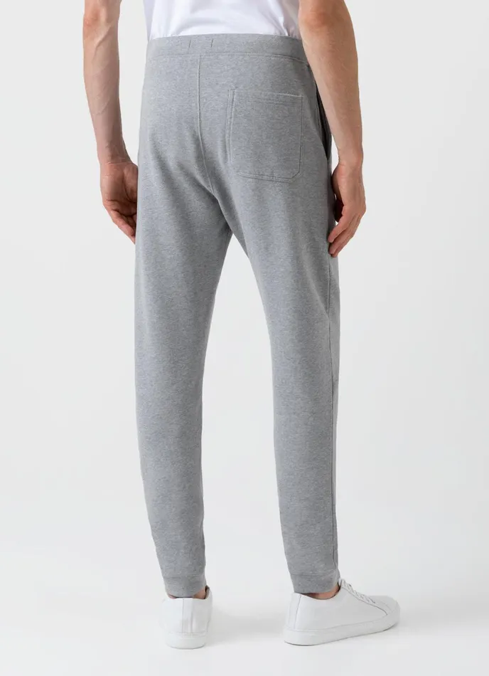 Loopback Sweatpants Grey Melange Men SUNSPEL Sweatshirts and Sweatpants
