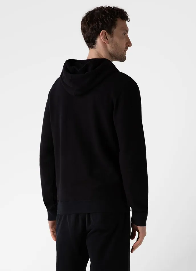 Loopback Zip Hoody Black Men SUNSPEL Sweatshirts and Sweatpants