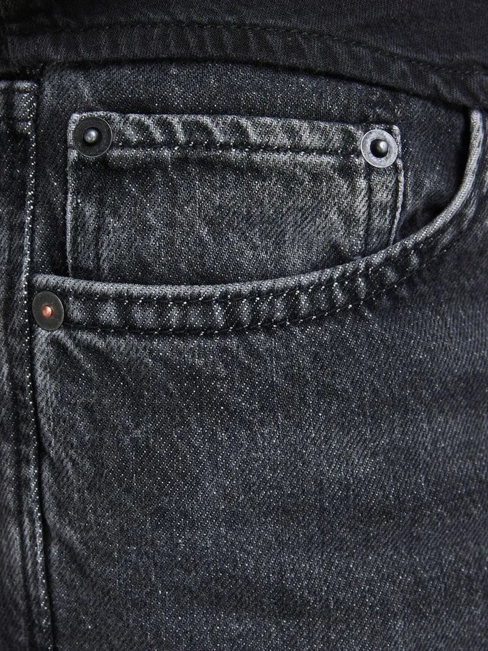 Loose Jeans JACK and JONES Mens CLIFF ORIGINAL CJ 720 BOOTCUT JEANS Black Black Denim