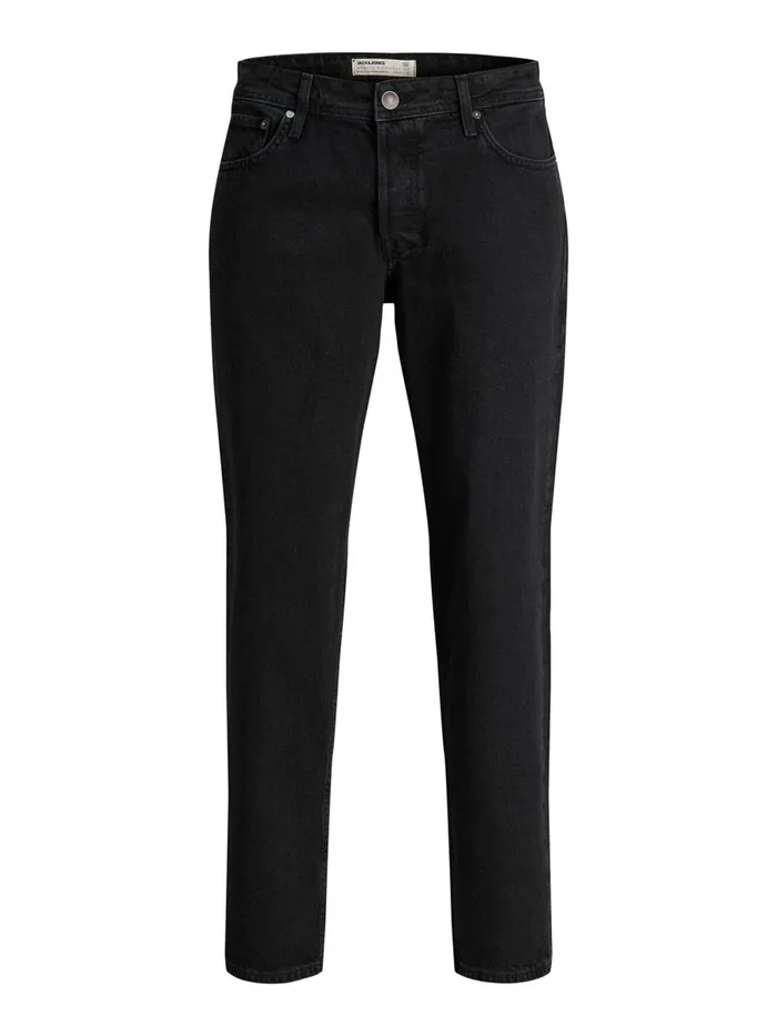 Loose Jeans JACK and JONES Mens ROB ORIGINAL CJ 981 LOOSE FIT JEANS Black Black Denim