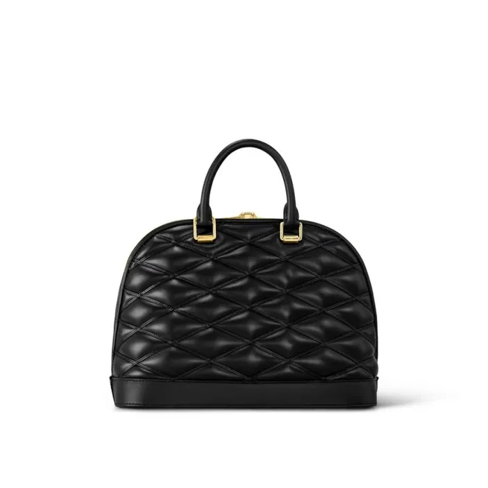 Louis Vuitton Black Lamb Leather M23688 Alma PM 8211 Louis Vuitton Handbag Store Women Louis Vuitton Alma Bag