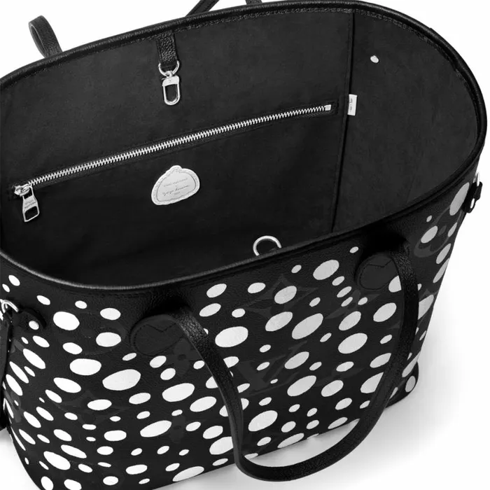 Louis Vuitton LV X YK Neverfull MM M46390 Black White 8211 Louis Vuitton Handbag Store Women Louis Vuitton Neverfull Bag
