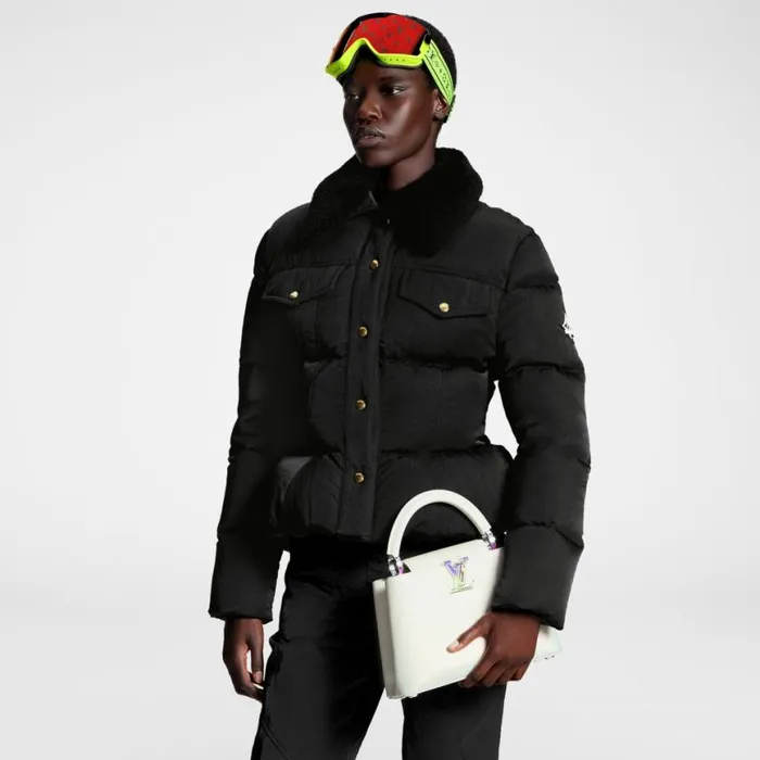 Louis Vuitton M23307 LV SKI Capucines BB Snow White 8211 Louis Vuitton Handbag Store Women Louis Vuitton Capucines Bag