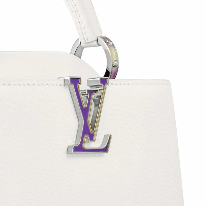 Louis Vuitton M23307 LV SKI Capucines BB Snow White 8211 Louis Vuitton Handbag Store Women Louis Vuitton Capucines Bag