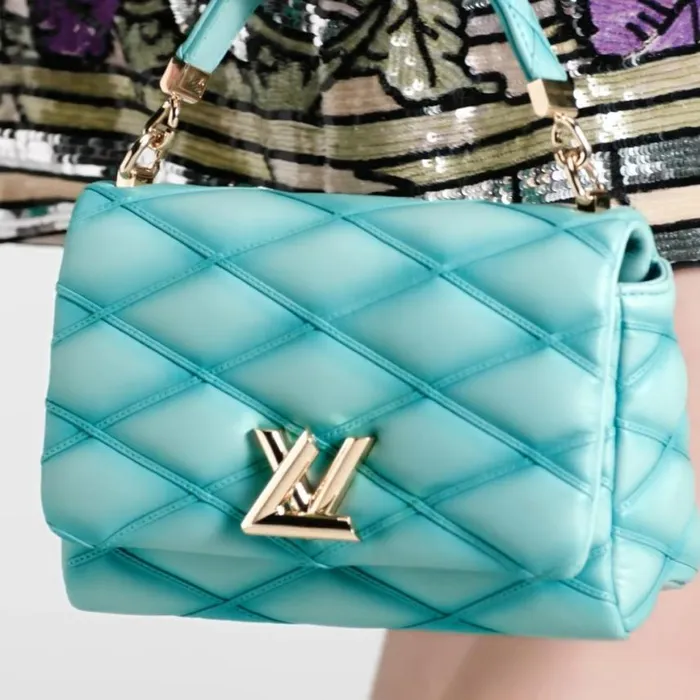 Louis Vuitton M24185 GO14 MM Lagoon Turquoise 8211 Louis Vuitton Handbag Store Women Louis Vuitton Twist Bag