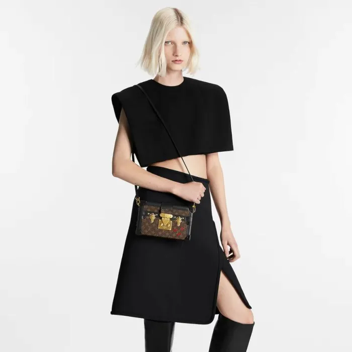Louis Vuitton M45943 Petite Malle 8211 Louis Vuitton Handbag Store Women Louis Vuitton Shoulder and Totes