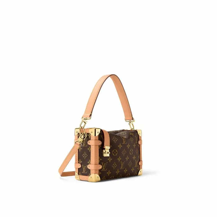 Louis Vuitton M46358 Side Trunk MM Monogram 8211 Louis Vuitton Handbag Store Women Louis Vuitton Trunk Bag