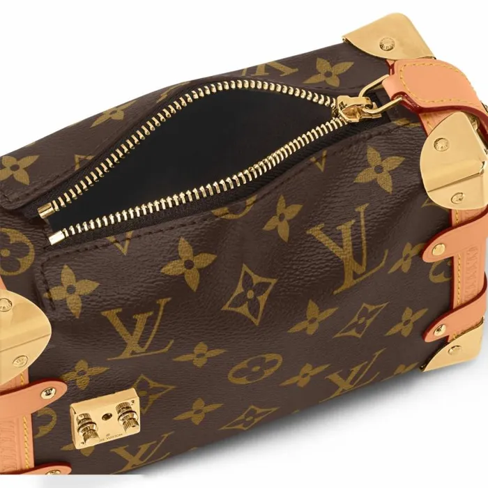 Louis Vuitton M46815 Side Trunk PM Monogram 8211 Louis Vuitton Handbag Store Women Louis Vuitton Trunk Bag