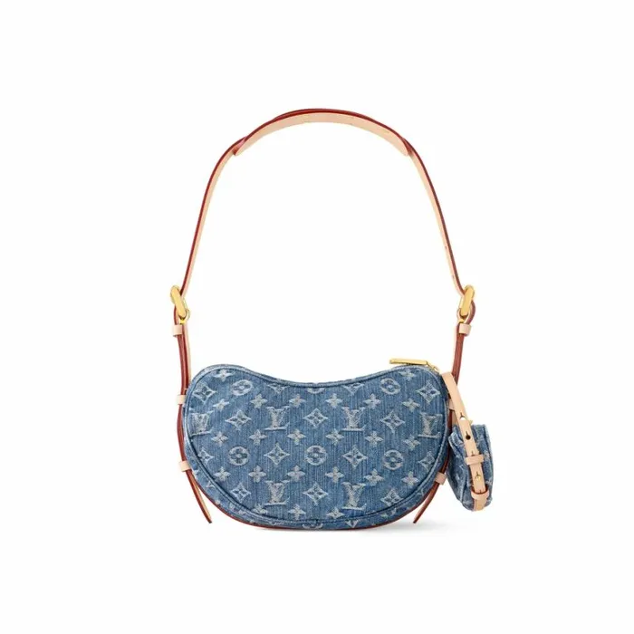 Louis Vuitton M46856 Croissant MM Denim Blue 8211 Louis Vuitton Handbag Store Women Louis Vuitton Loop Hobo Bag Louis Vuitton M46856 Croissant MM Denim Blue 8211 Louis Vuitton Handbag Store Women Louis Vuitton Loop Hobo Bag