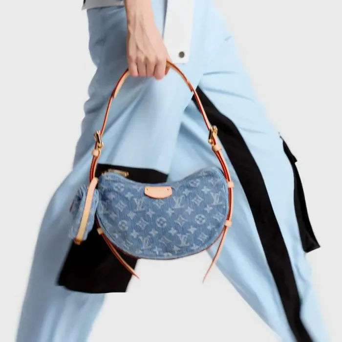 Louis Vuitton M46856 Croissant MM Denim Blue 8211 Louis Vuitton Handbag Store Women Louis Vuitton Loop Hobo Bag Louis Vuitton M46856 Croissant MM Denim Blue 8211 Louis Vuitton Handbag Store Women Louis Vuitton Loop Hobo Bag