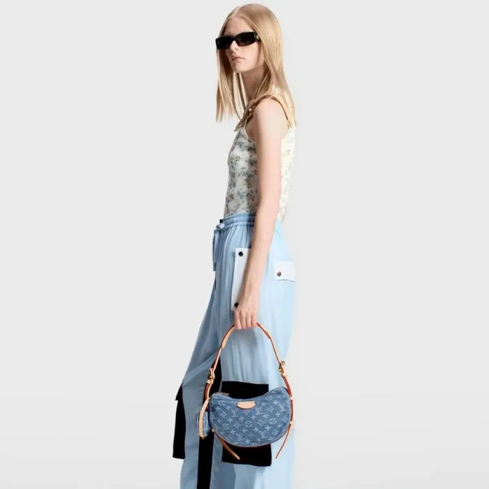 Louis Vuitton M46856 Croissant MM Denim Blue 8211 Louis Vuitton Handbag Store Women Louis Vuitton Loop Hobo Bag Louis Vuitton M46856 Croissant MM Denim Blue 8211 Louis Vuitton Handbag Store Women Louis Vuitton Loop Hobo Bag