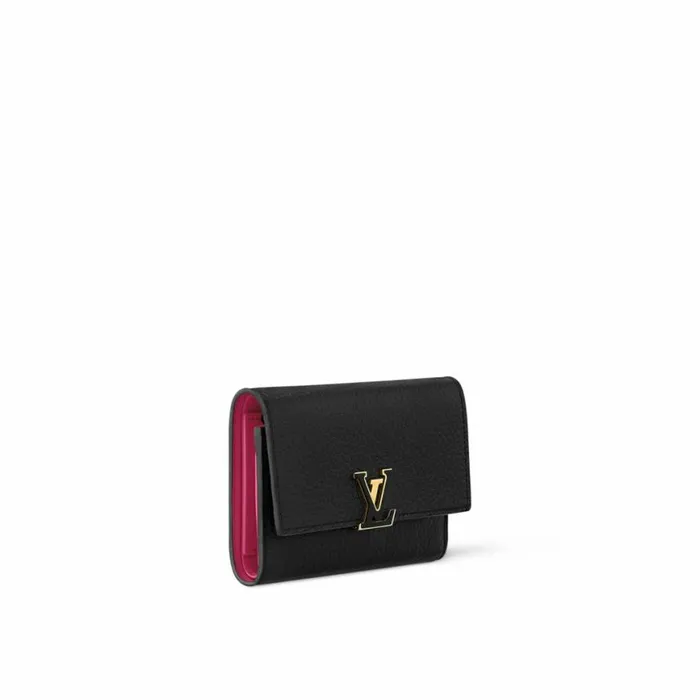 Louis Vuitton M62157 Capucines Compact Wallet Black Pink 8211 Louis Vuitton Handbag Store Women Louis Vuitton Wallets Louis Vuitton M62157 Capucines Compact Wallet Black Pink 8211 Louis Vuitton Handbag Store Women Louis Vuitton Wallets
