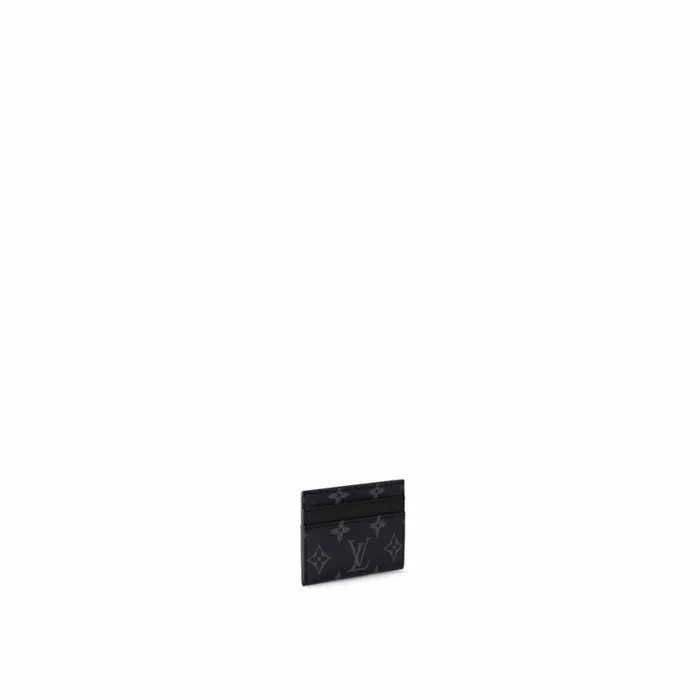 Louis Vuitton M62170 Double Card Holder Monogram Eclipse 8211 Louis Vuitton Handbag Store Men Louis Vuitton Bags