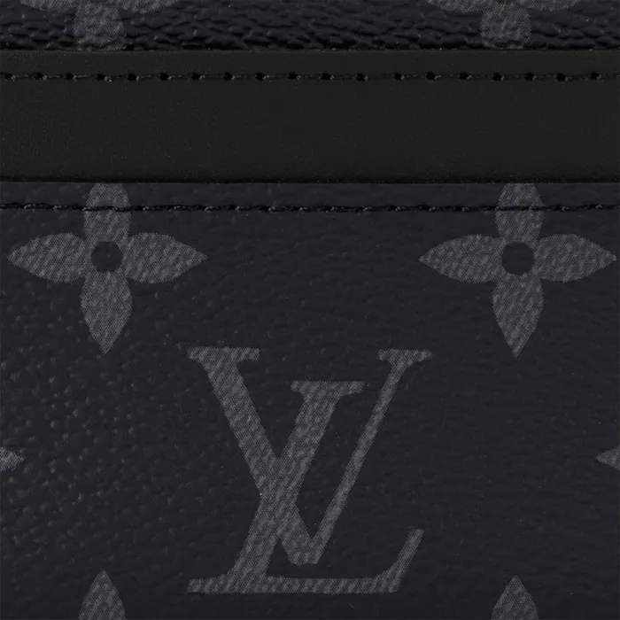 Louis Vuitton M62170 Double Card Holder Monogram Eclipse 8211 Louis Vuitton Handbag Store Men Louis Vuitton Bags