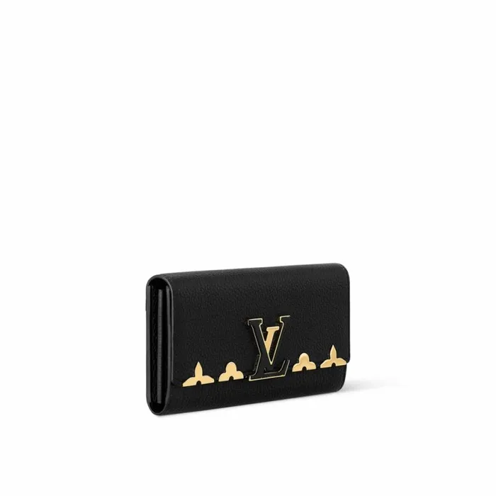 Louis Vuitton M64551 Capucines Wallet Black 8211 Louis Vuitton Handbag Store Women Louis Vuitton Wallets