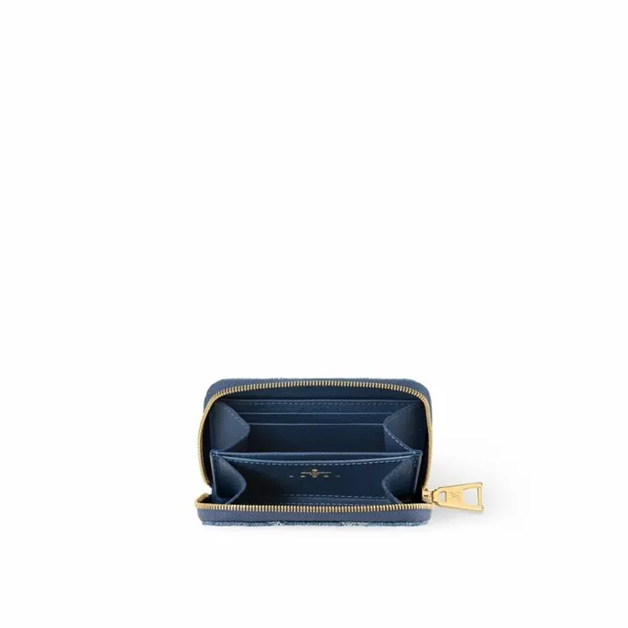 Louis Vuitton M82957 Zippy Coin Purse Denim Blue 8211 Louis Vuitton Handbag Store Women Louis Vuitton Wallets