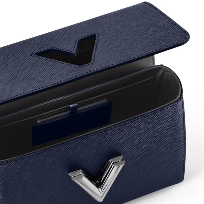 Louis Vuitton Navy Blue M21028 Twist MM 8211 Louis Vuitton Handbag Store Women Louis Vuitton Twist Bag
