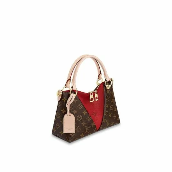 Louis Vuitton V Tote BB Red M43966 8211 Louis Vuitton Handbag Store Women Louis Vuitton Shoulder and Totes