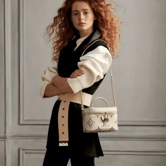 Louis Vuitton Vanity PM Black M45780 Creme M45599 8211 Louis Vuitton Handbag Store Women Louis Vuitton Shoulder and Totes
