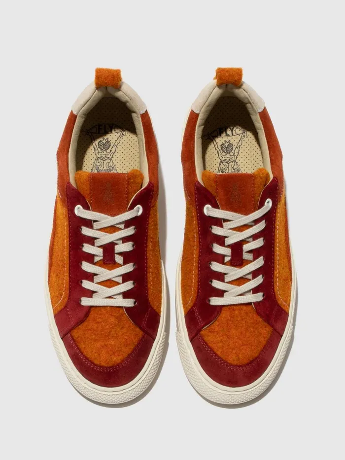 LowTop Trainers TAIK687FLY ORANGECHERRYBRICKOFFWHITE Women Fly London Trainers