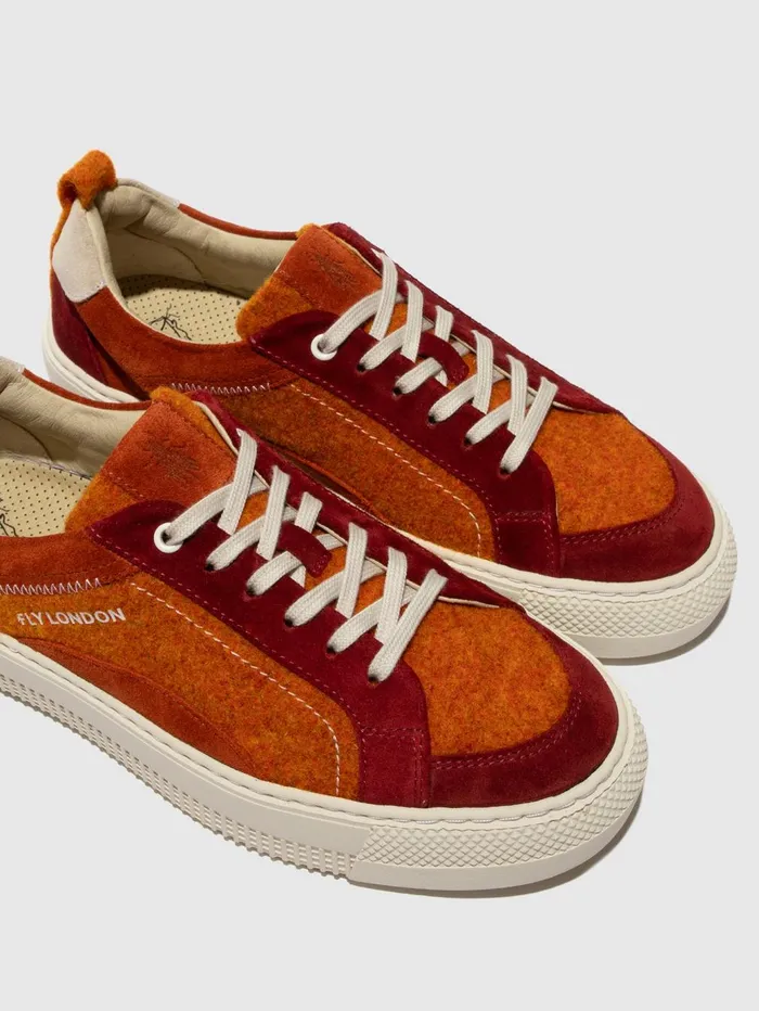 LowTop Trainers TAIK687FLY ORANGECHERRYBRICKOFFWHITE Women Fly London Trainers