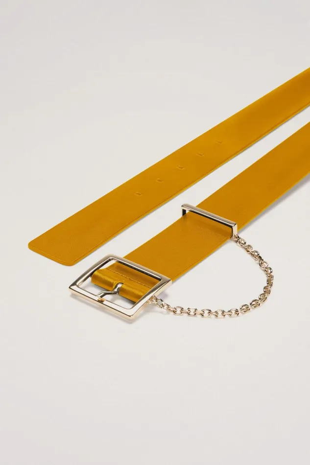 Luisa Spagnoli Belts Women Daddi Mustardgold Luisa Spagnoli Belts Women Daddi Mustardgold