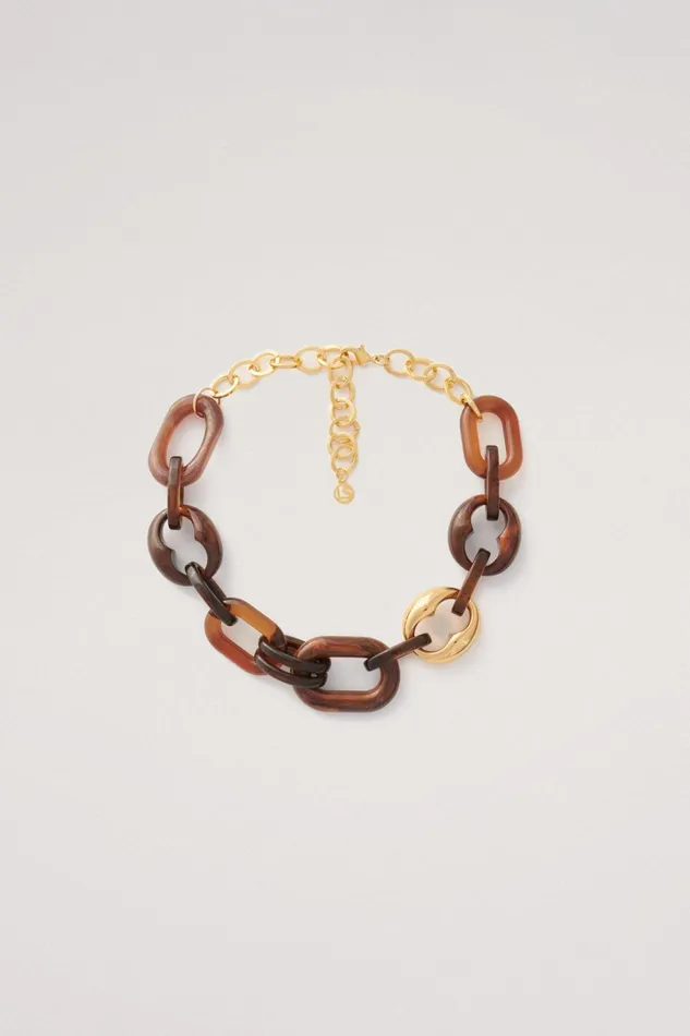 Luisa Spagnoli Bijoux Women Nantua Browngold