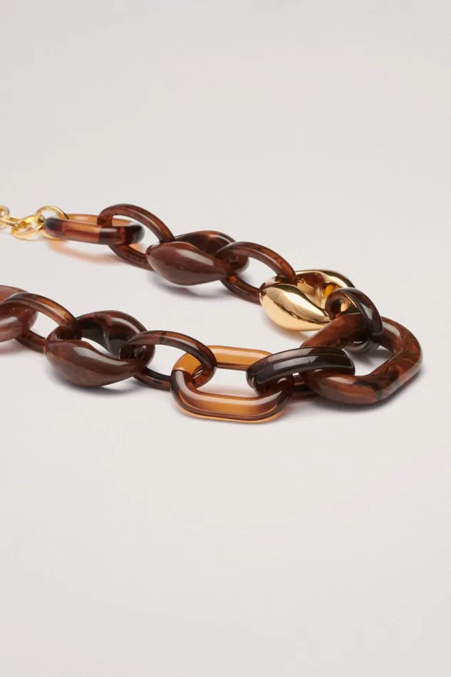Luisa Spagnoli Bijoux Women Nantua Browngold Luisa Spagnoli Bijoux Women Nantua Browngold