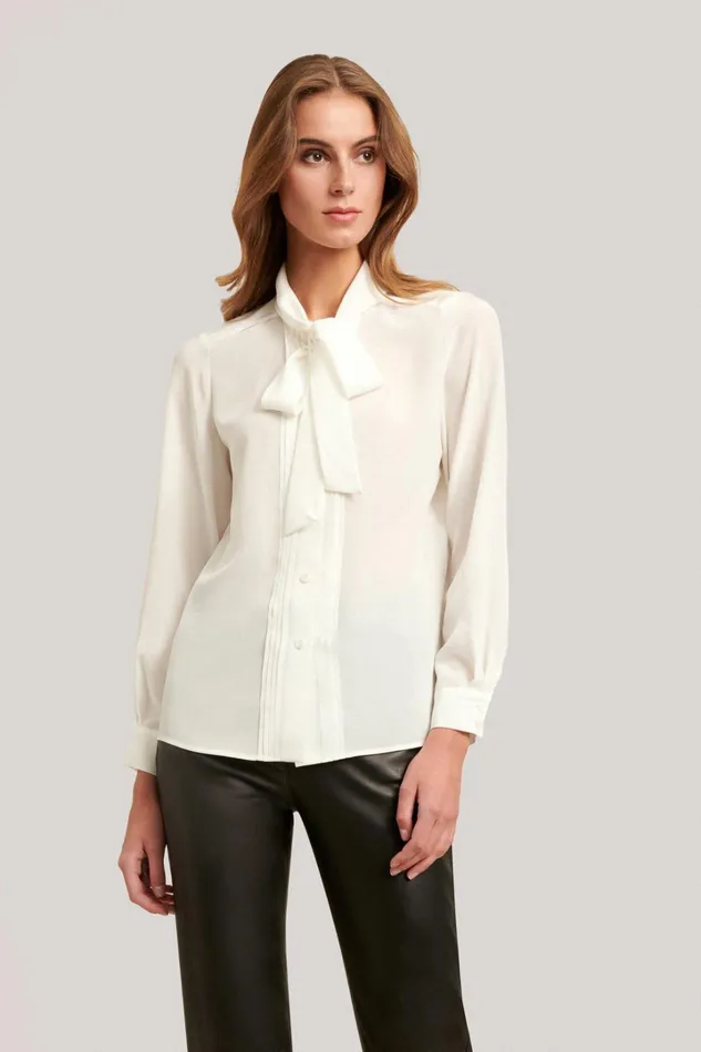 Luisa Spagnoli Blouses And Shirts Women Lego Cream