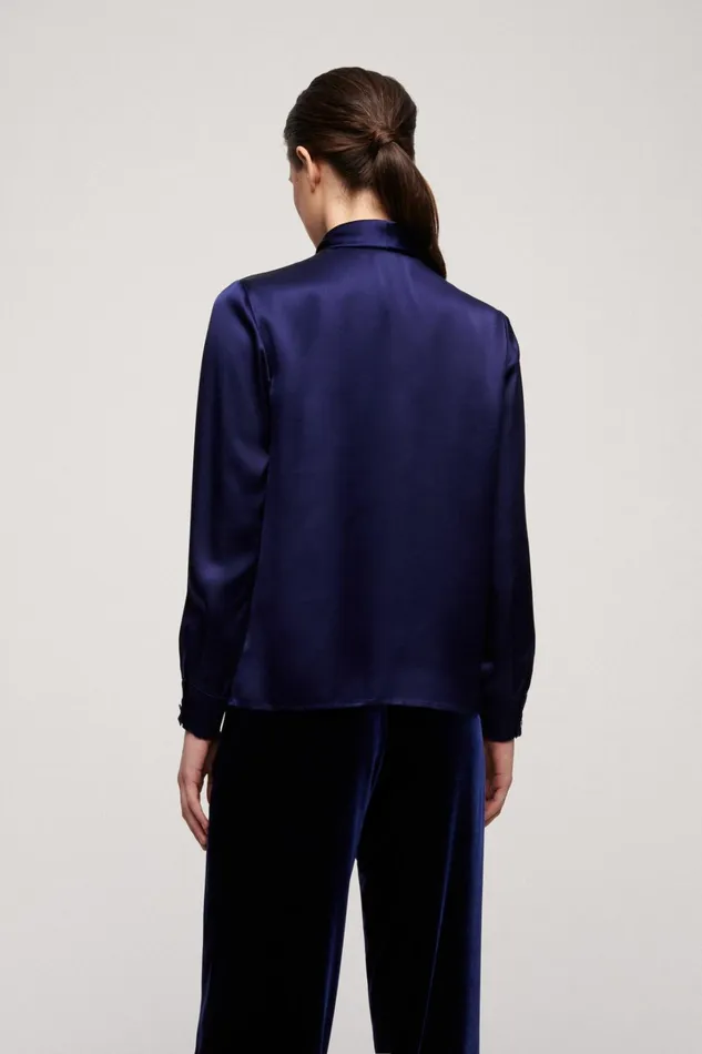 Luisa Spagnoli Blouses And Shirts Women Lillibet Bluette Luisa Spagnoli Blouses And Shirts Women Lillibet Bluette