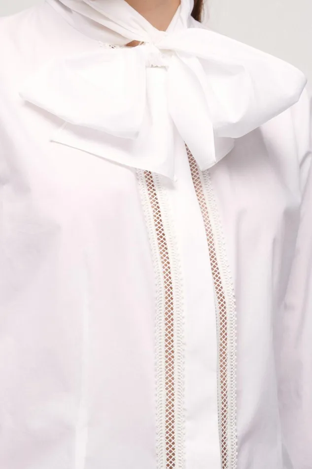 Luisa Spagnoli Blouses And Shirts Women Ludmilla White Luisa Spagnoli Blouses And Shirts Women Ludmilla White